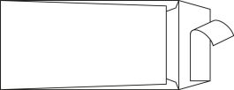 Akte enveloppen Crush olive 120 g/m² 110 x 220 mm strip