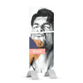 Panelsystem Bravo 15 cm Silver