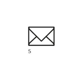 Enveloppen Clairefontaine Trophee ivoor 80 g/m² 114 x 162 mm gegomd