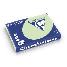 Clairefontaine Trophee pastel golfgroen 160 g/m² 297 x 420 mm BL 1114
