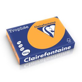 Clairefontaine Trophee pastel oranje 120 g/m² 210 x 297 mm LL 1205
