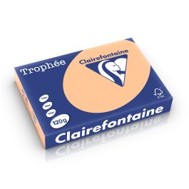 Clairefontaine Trophee pastel abrikoos 120 g/m² 210 x 297 mm LL 1275