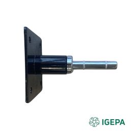 Igepa Flagpole wallmount 90° (incl rotator)
