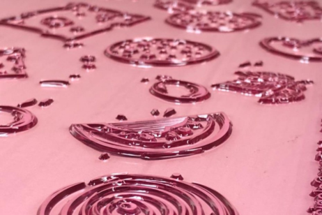 Clich&eacute; voor bedrukking